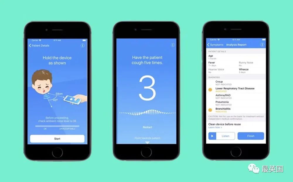 手机App听咳嗽就能测新冠，准确率92%！英国新冠疫情大减退！梅根哈里将参加女王白金禧庆典…